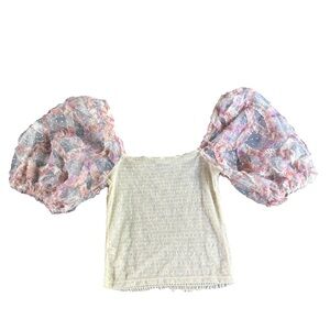 Intimately by Free People Women’s Puff Sleeve Top